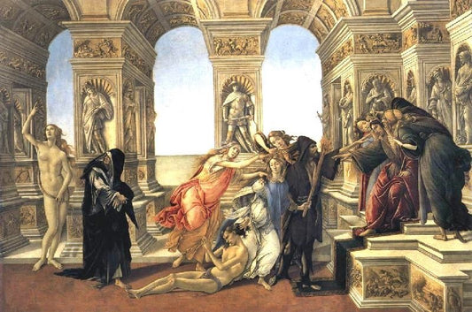 Calumny Of Apelles by Sandro Botticelli
