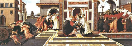 Last Miracle And The Death Of St Zenobius by Sandro Botticelli