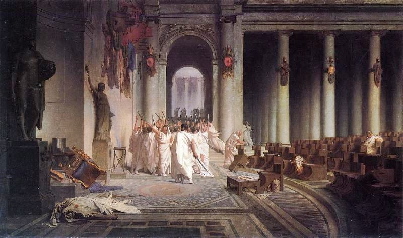 THE DEATH OF CAESAR