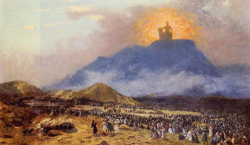 MOSES ON MOUNT SINAI
