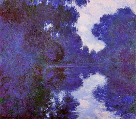 Morning On The Seine, Clear Weather by Claude Oscar Monet