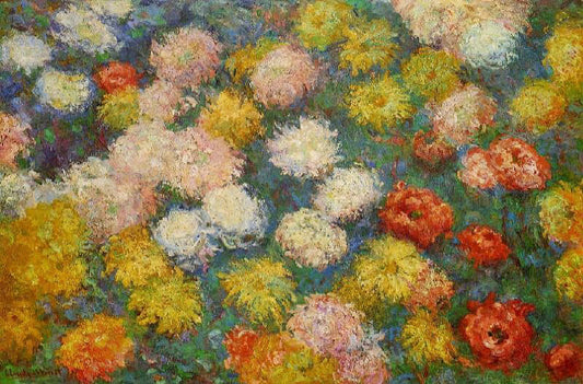 Chrysanthemums, 1897 by Claude Oscar Monet
