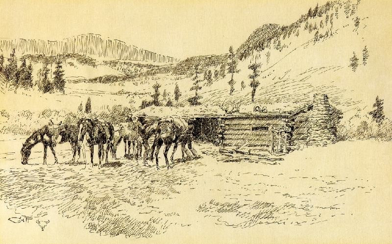 WHERE I LEARNED THE DIAMOND HITCH, THE OLD HOOVER RANCH ON THE SOUTH FORK OF THE JUDITH