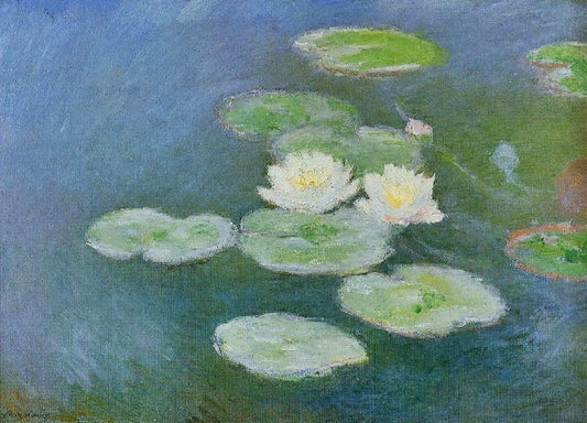 Water-Lilies, Evening Effect by Claude Oscar Monet
