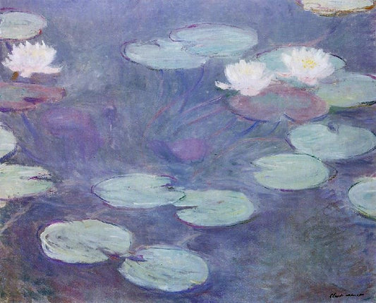 Pink Water-Lilies by Claude Oscar Monet