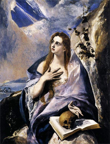Mary Magdalen In Penitence by El Greco