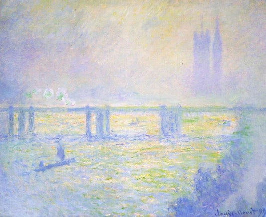 Charing Cross Bridge Iii by Claude Oscar Monet