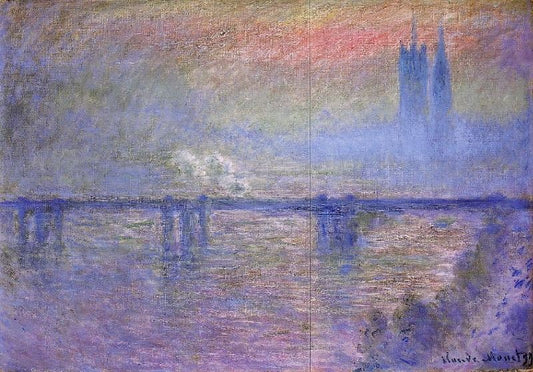 Charing Cross Bridge, 1899 by Claude Oscar Monet