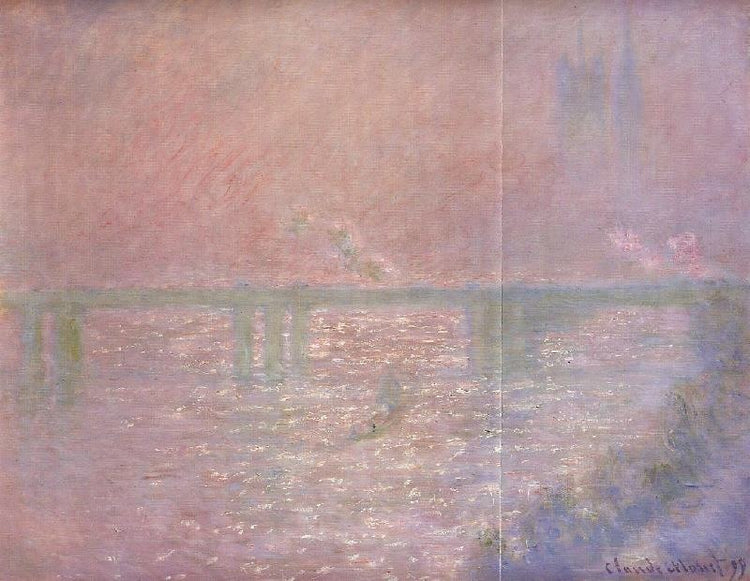 Charing Cross Bridge Ii by Claude Oscar Monet