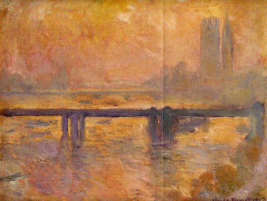 Charing Cross Bridge, 1901 by Claude Oscar Monet