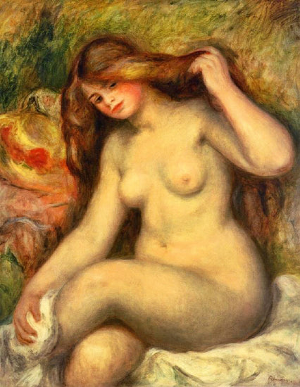 Large Bather With Crossed Legs by Pierre Auguste Renoir