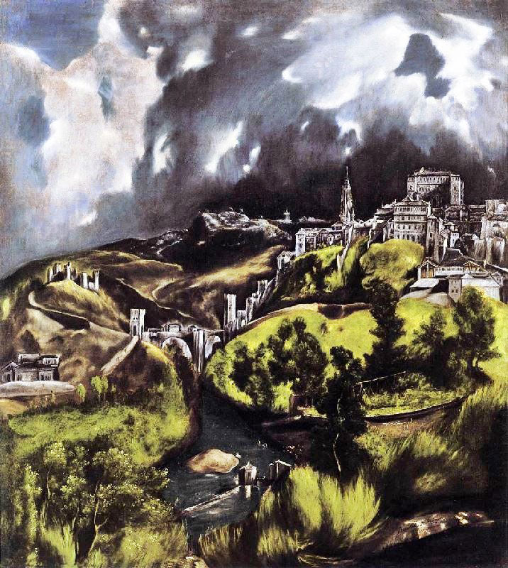 A View Of Toledo by El Greco
