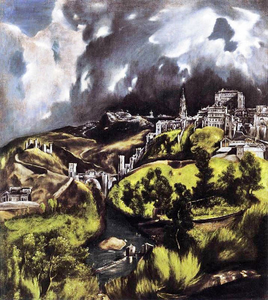 A View Of Toledo by El Greco