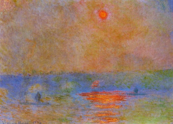 Waterloo Bridge, Sunlight In The Fog by Claude Oscar Monet