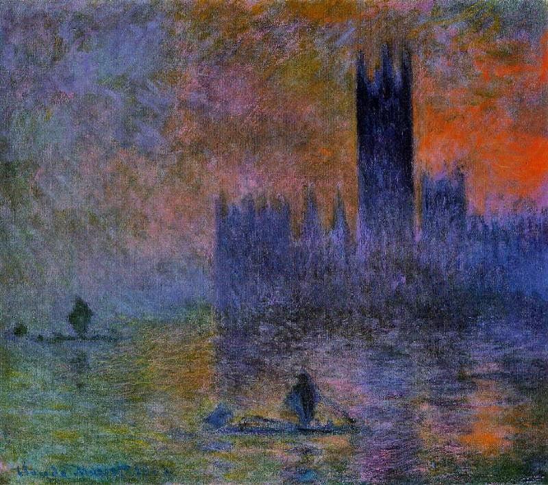 HOUSES OF PARLIAMENT, FOG EFFECT