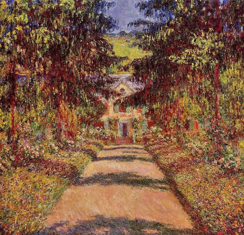 THE MAIN PATH AT GIVERNY