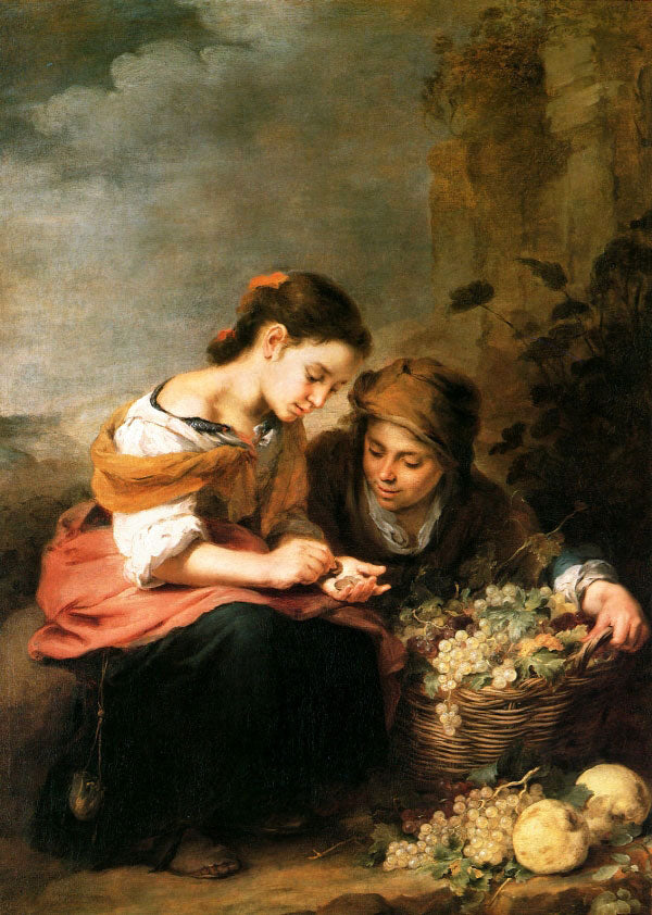 The Little Fruit Seller by Bartolomé Esteban Murillo