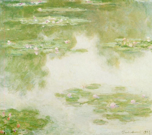 Water-Lilies 1907 by Claude Oscar Monet