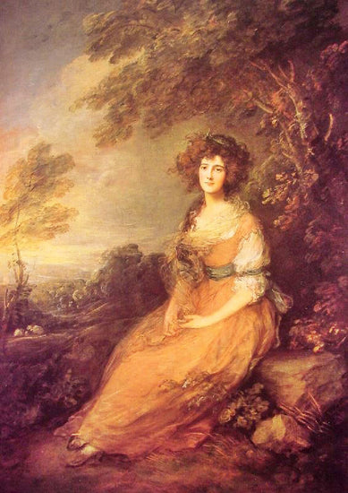 Mrs Richard Brinsley Sheridan by Thomas Gainsborough