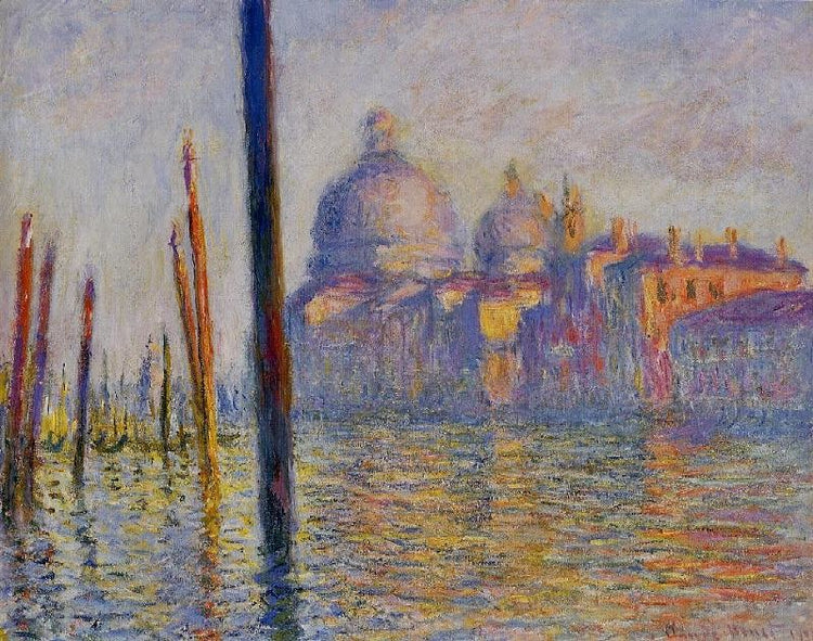 The Grand Canal, Ii by Claude Oscar Monet