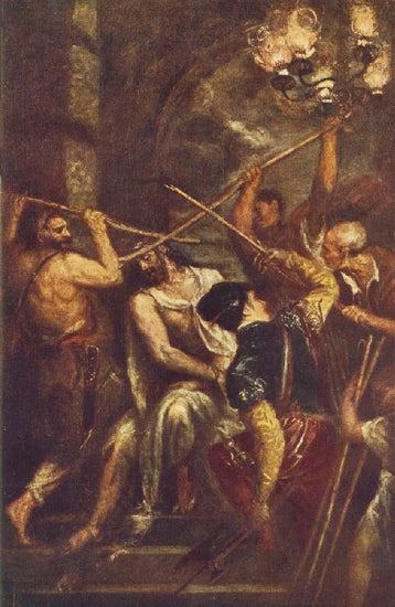 Crowning With Thorns by Titian