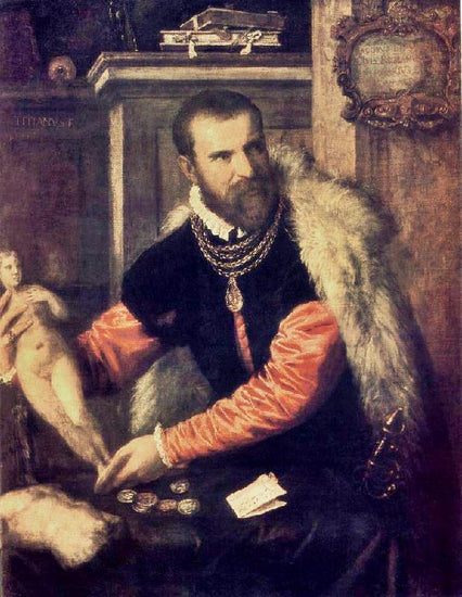 Portrait Of Jacopo Strada by Titian