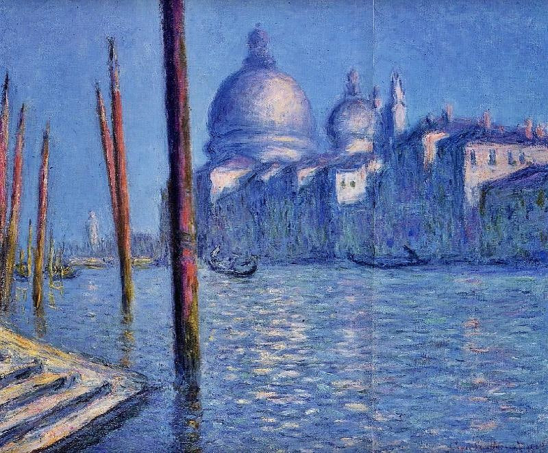 The Grand Canal, I by Claude Oscar Monet