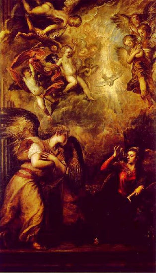 Annunciation, 1564 by Titian