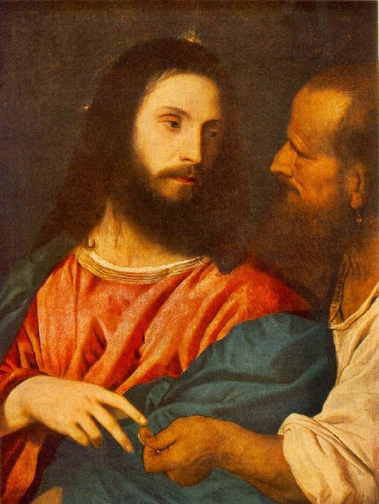 The Tribute Money by Titian