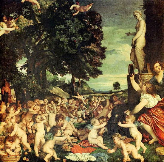 The Worship Of Venus by Titian