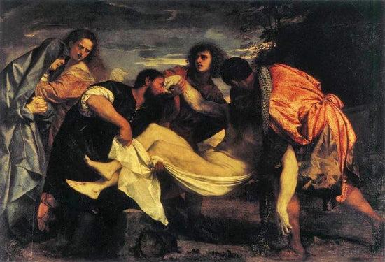 Entombment Of Christ by Titian