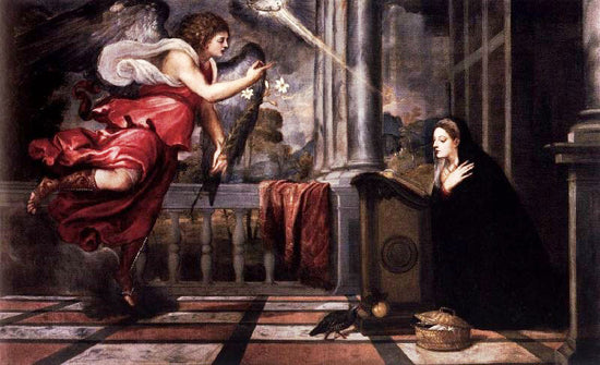 Annunciation, 1535 by Titian