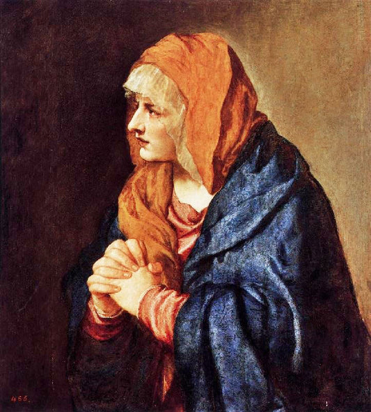 Mater Dolorosa, 1550 by Titian