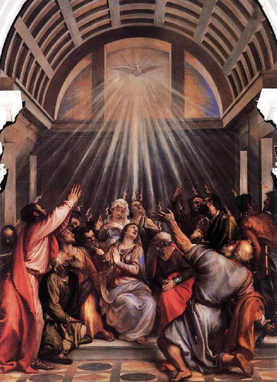 The Descent Of The Holy Ghost by Titian