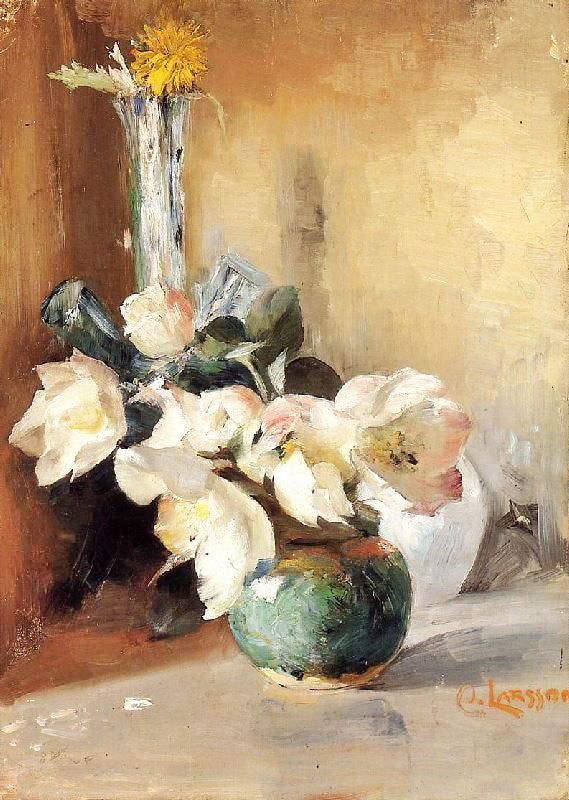 Christmas Roses by Carl Larsson