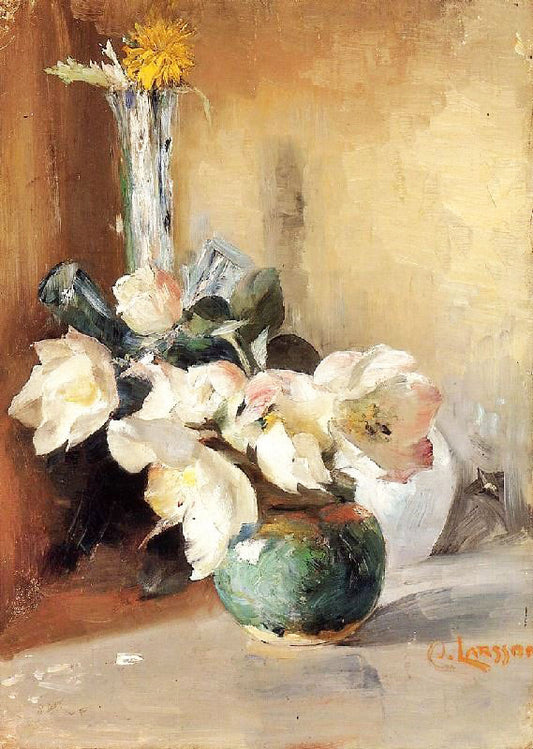 Christmas Roses by Carl Larsson