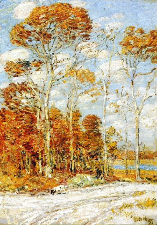 The Hawk’S Nest by Childe Hassam