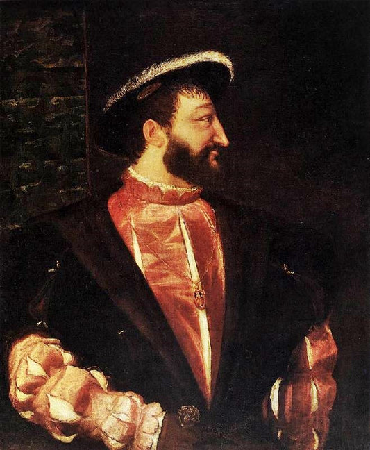 Portrait Of Francis I by Titian