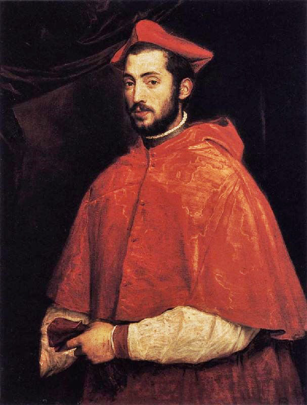 Cardinal Alessandro Farnese by Titian