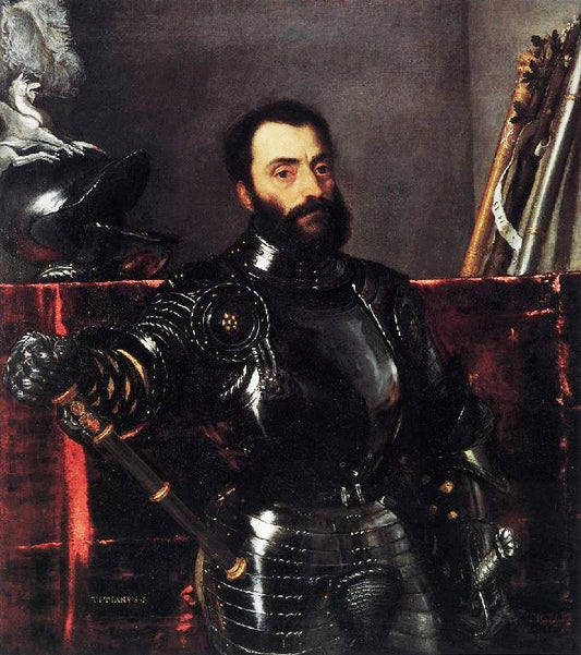 Portrait Of Francesco Maria Della Rovere, Duke Of Urbino by Titian