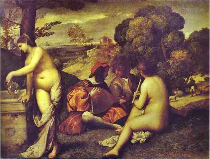 Concert Champetre by Titian
