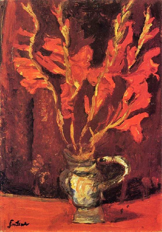 Gladioli by Chaim Soutine