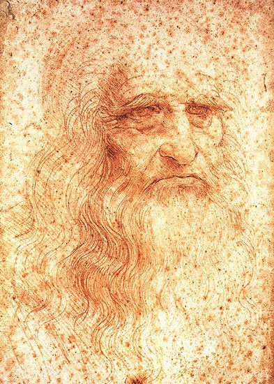 Self-Portrait by Leonardo Da Vinci