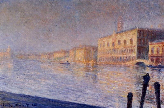 The Doges’ Palace by Claude Oscar Monet