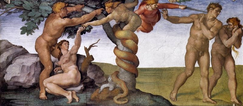 THE FALL AND EXPULSION FROM GARDEN OF EDEN