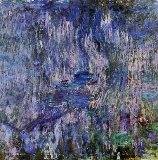 Water-Lilies, Reflection Of A Weeping Willow by Claude Oscar Monet