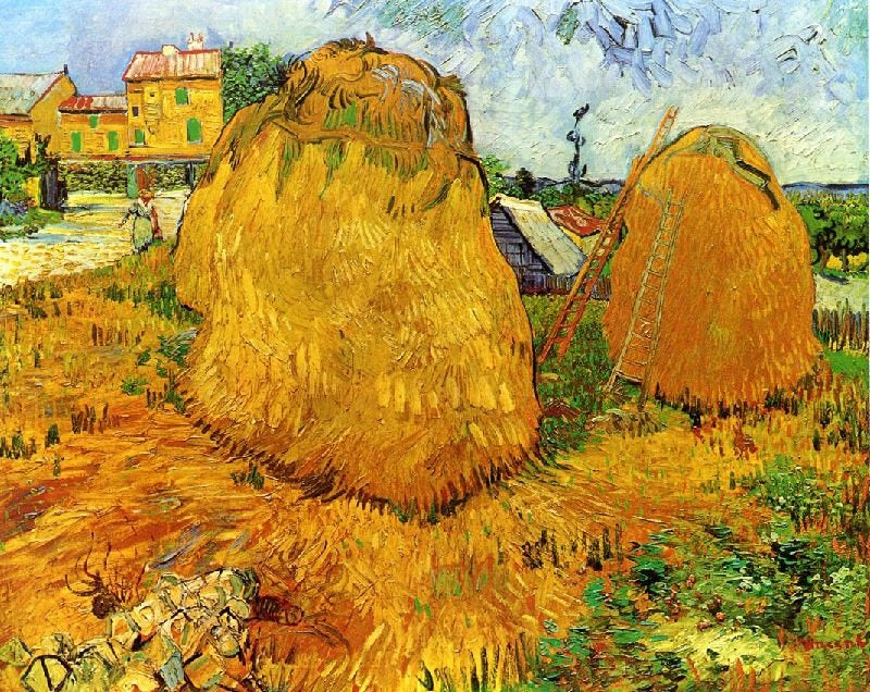 HAYSTACKS IN PROVENCE