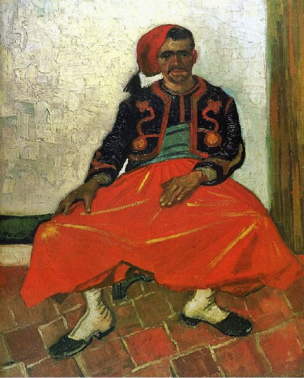 The Seated Zouave by Vincent van Gogh