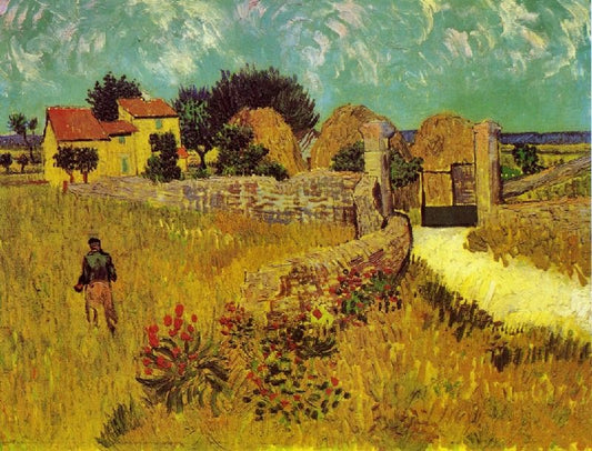Farmhouse In Provence by Vincent van Gogh