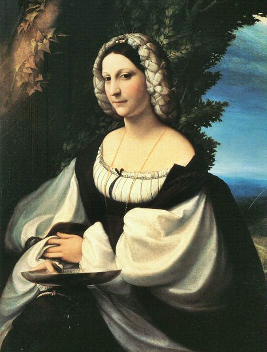Portrait Of A Gentlewoman by Correggio